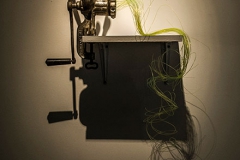 Ekaterina Sisfontes "Dream" Mincer, Acril, Fishing line, Knives