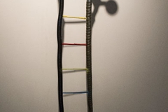 Ekaterina Sisfontes "Staire way to" Plastic, lamps, acril