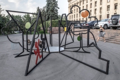 Public-Art Object "Archetypes of Subconscious", Almaty, 2013