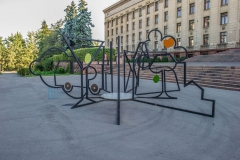 Public-Art Object "Archetypes of Subconscious", Almaty, 2013