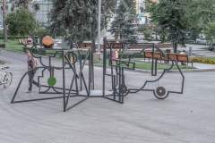 Public-Art Object "Archetypes of Subconscious", Almaty, 2013